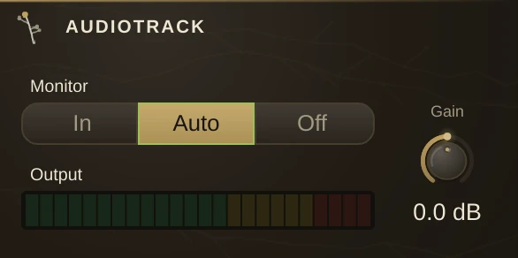 AudioTrack editor