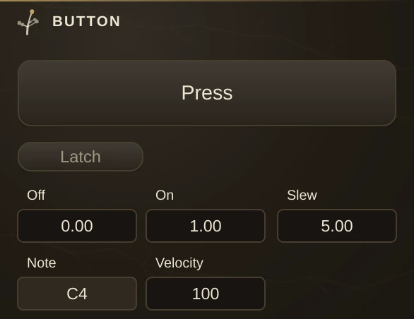 Button editor