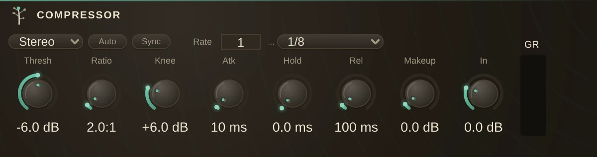 Compressor editor