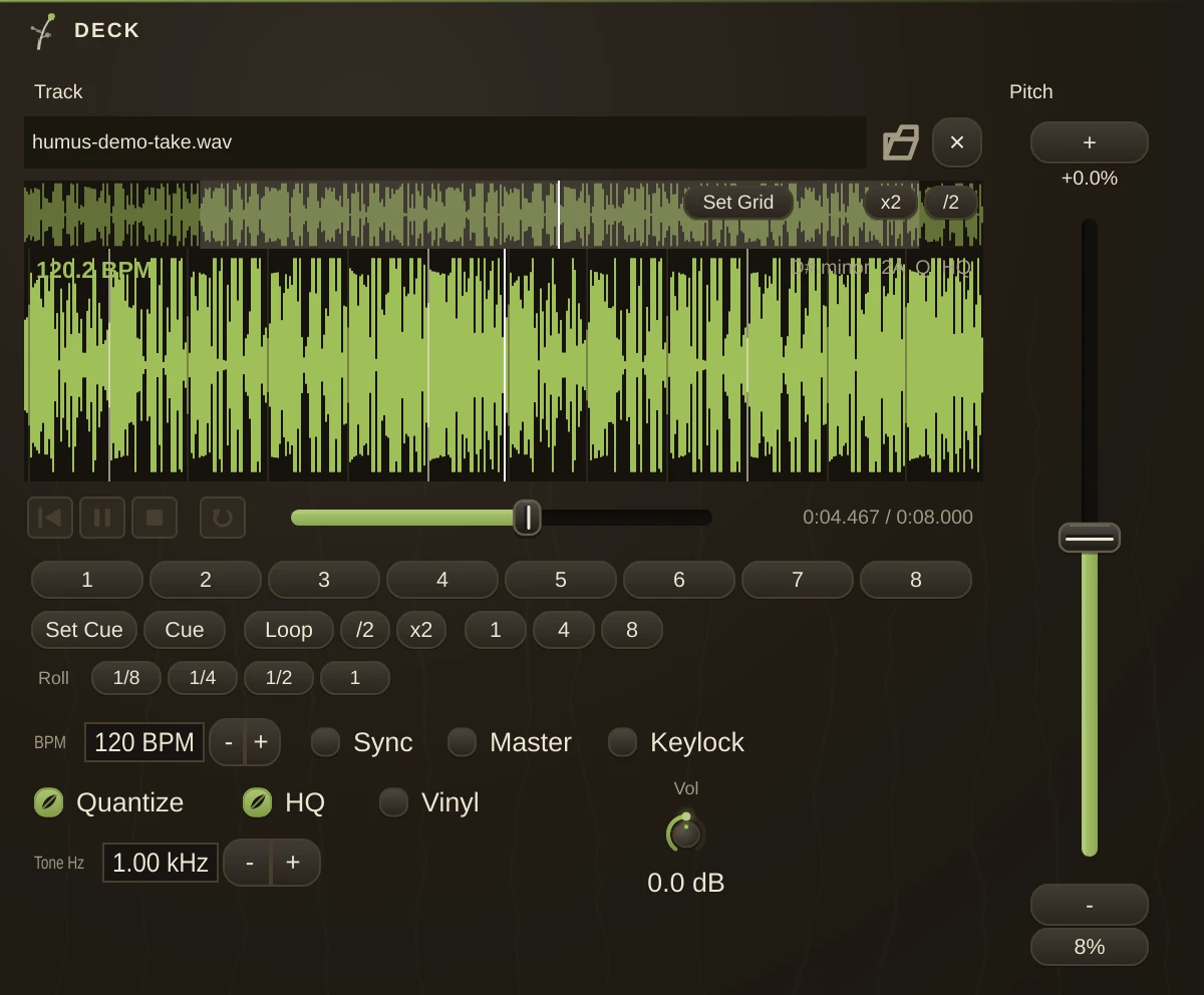 Deck editor