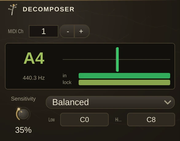 Decomposer editor