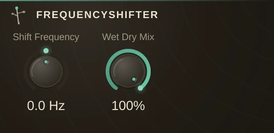 FrequencyShifter editor