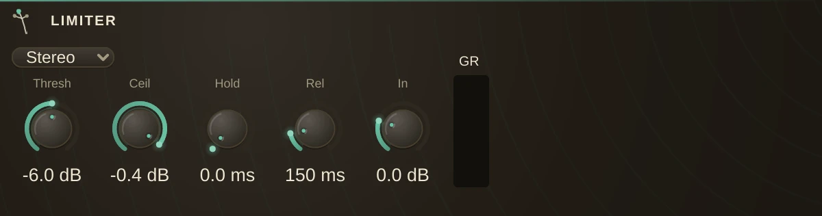 Limiter editor