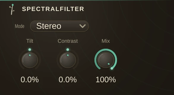 SpectralFilter editor