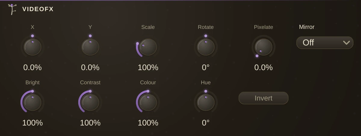 VideoFX editor