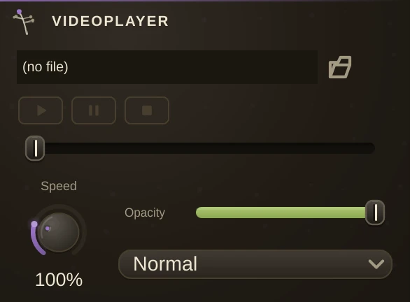 VideoPlayer editor