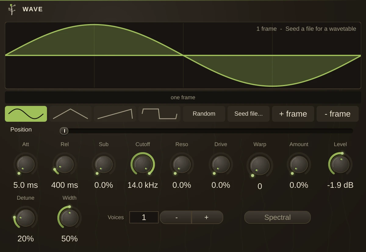 Wave editor